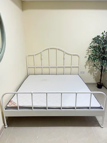IKEA Bed and Matress, dining table - Image 1