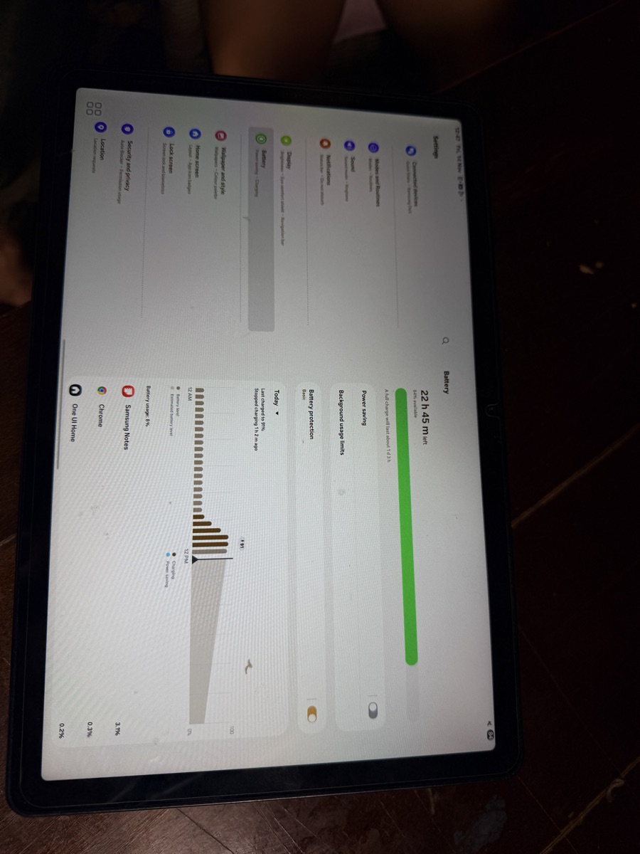 Samsung tab A9 plus wifi with one month warranty - Image 2