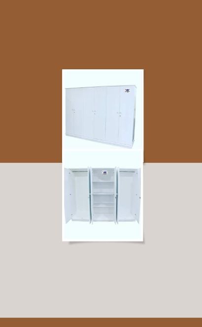6 Door wooden wardrobe.Local made.Whatsapp 55352383 - Image 2