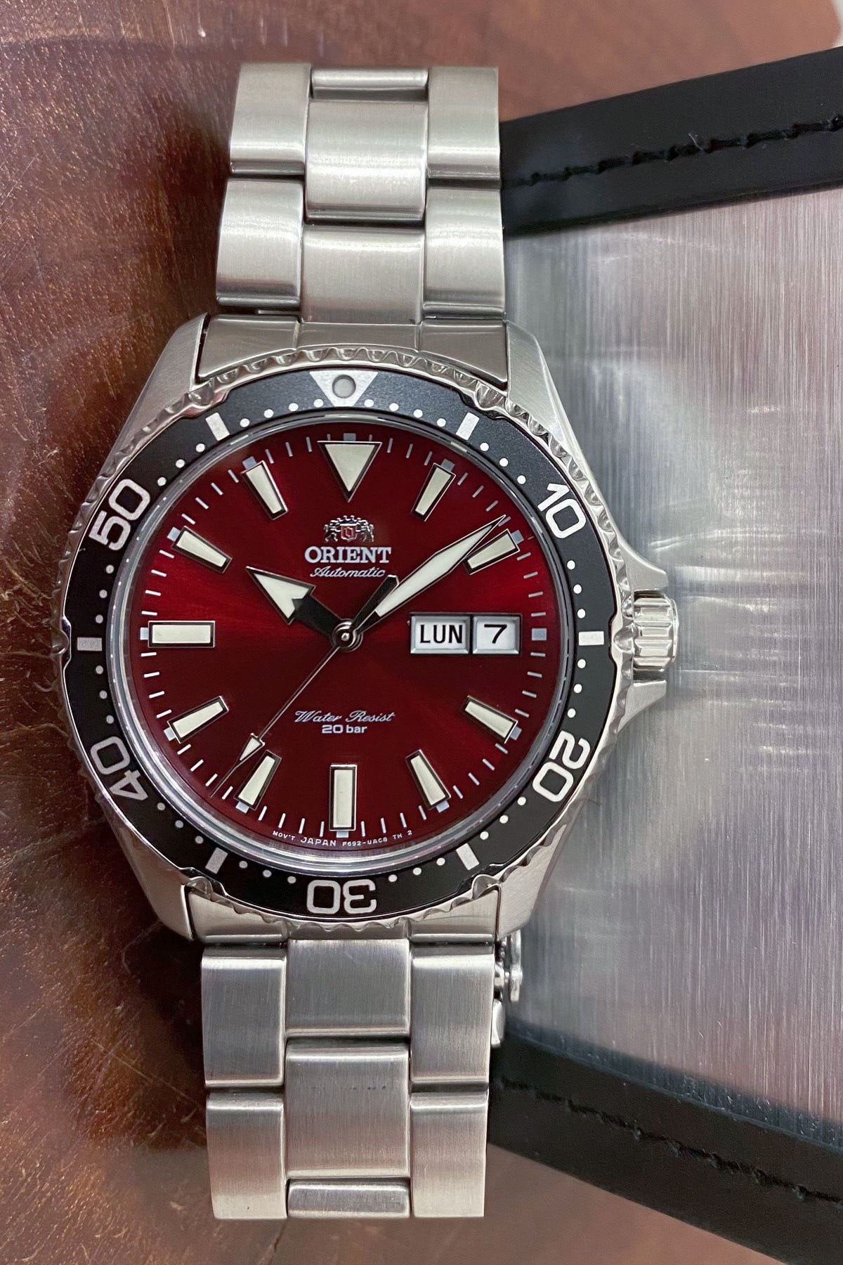 Orient Men's Kamasu Stainless Steel Japanese-Automatic Diving Watch - Image 2