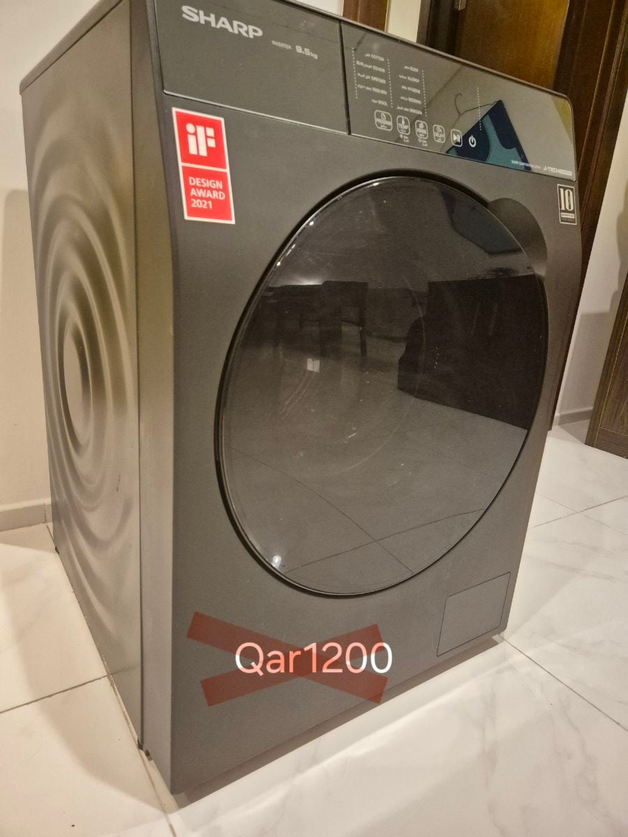 9.5kg Sharp Washing Machine - Image 1