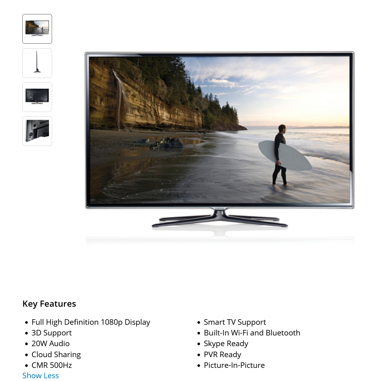 Samsung 43" 1080p TV - Image 1