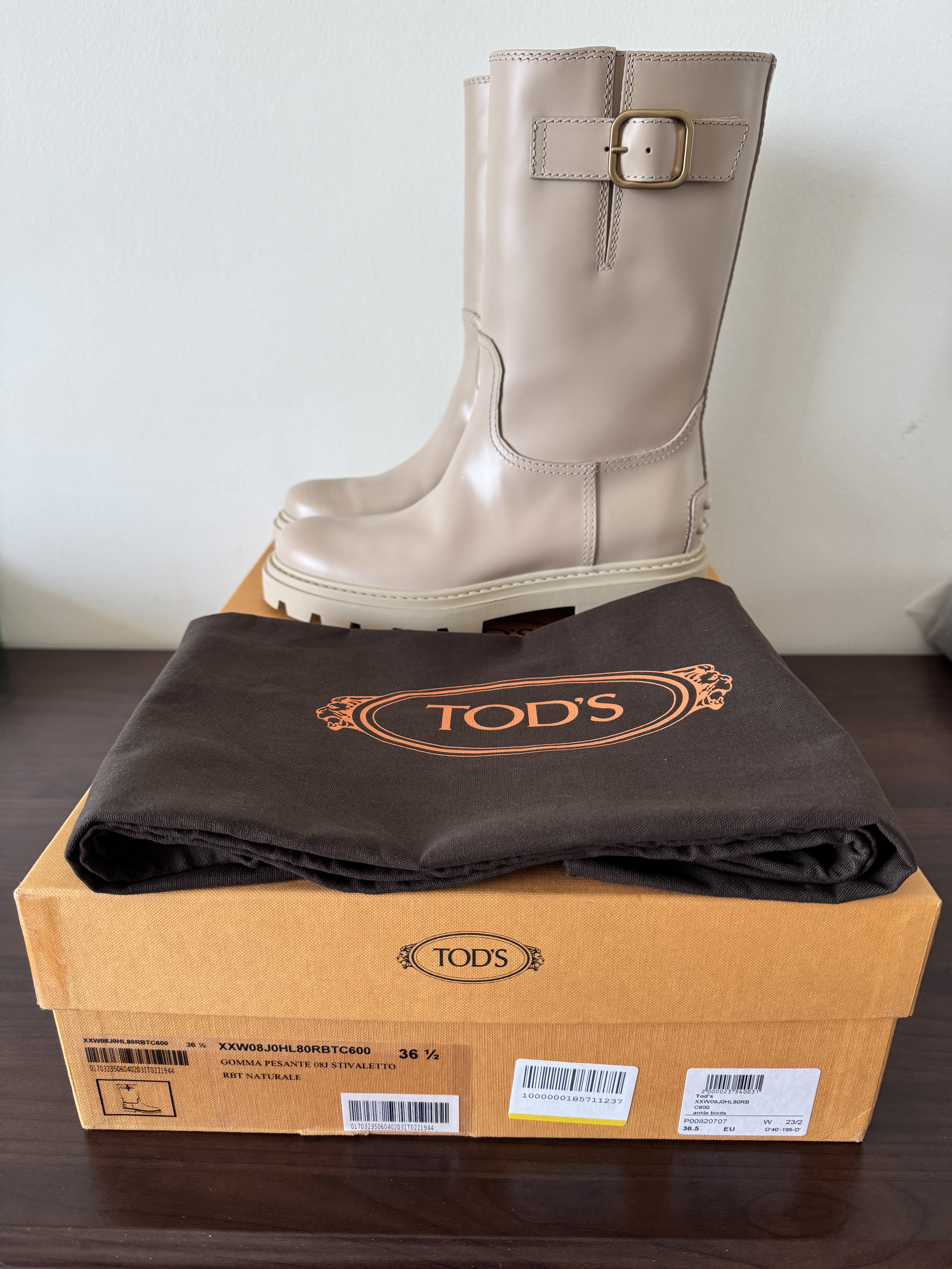 New leather boots made in Italy - Image 4