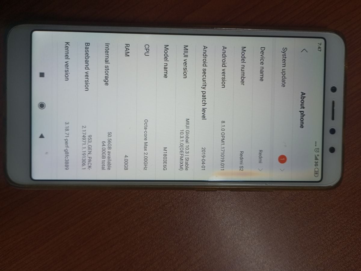 Redmi S2 For Sale Good Condition - Image 2