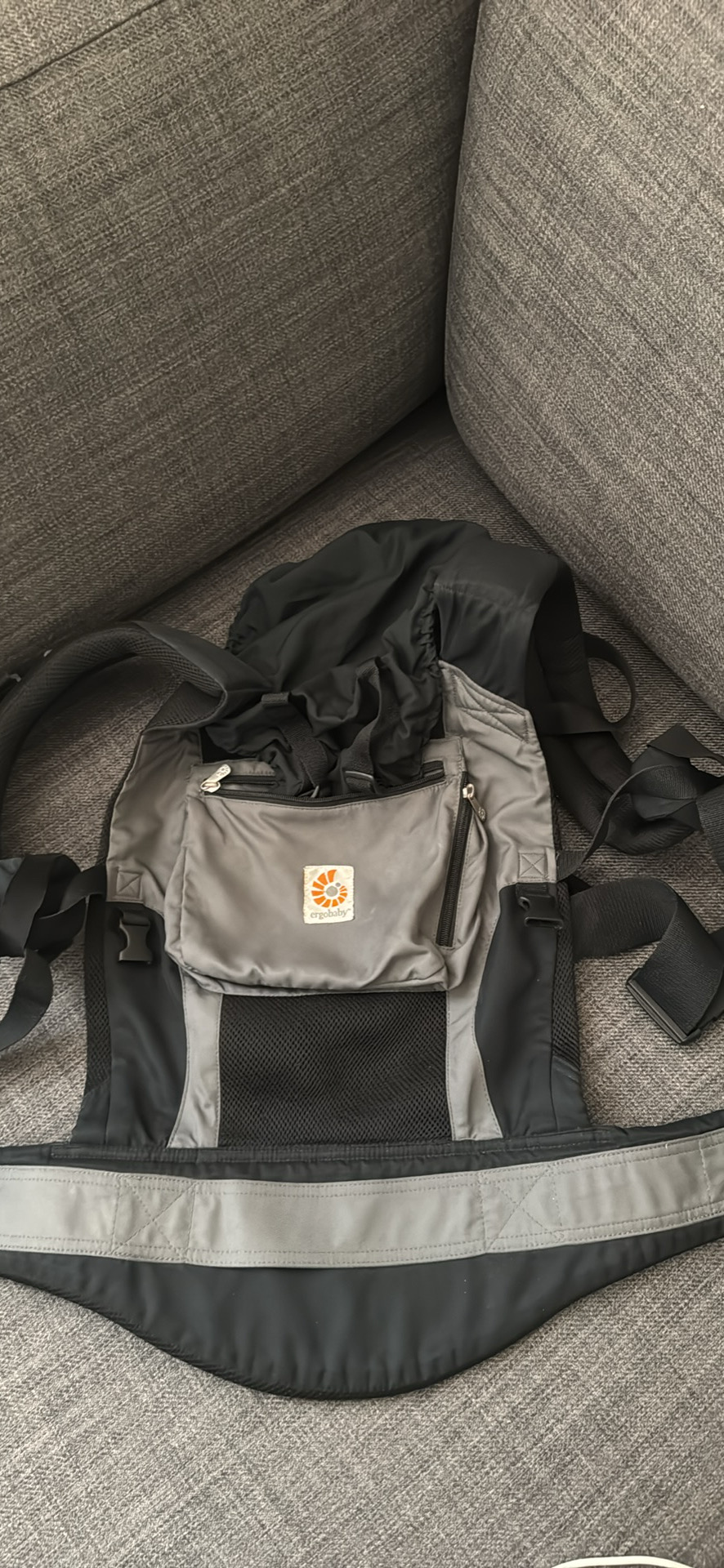 Baby carrier Ergobaby  grey & black  - Image 2