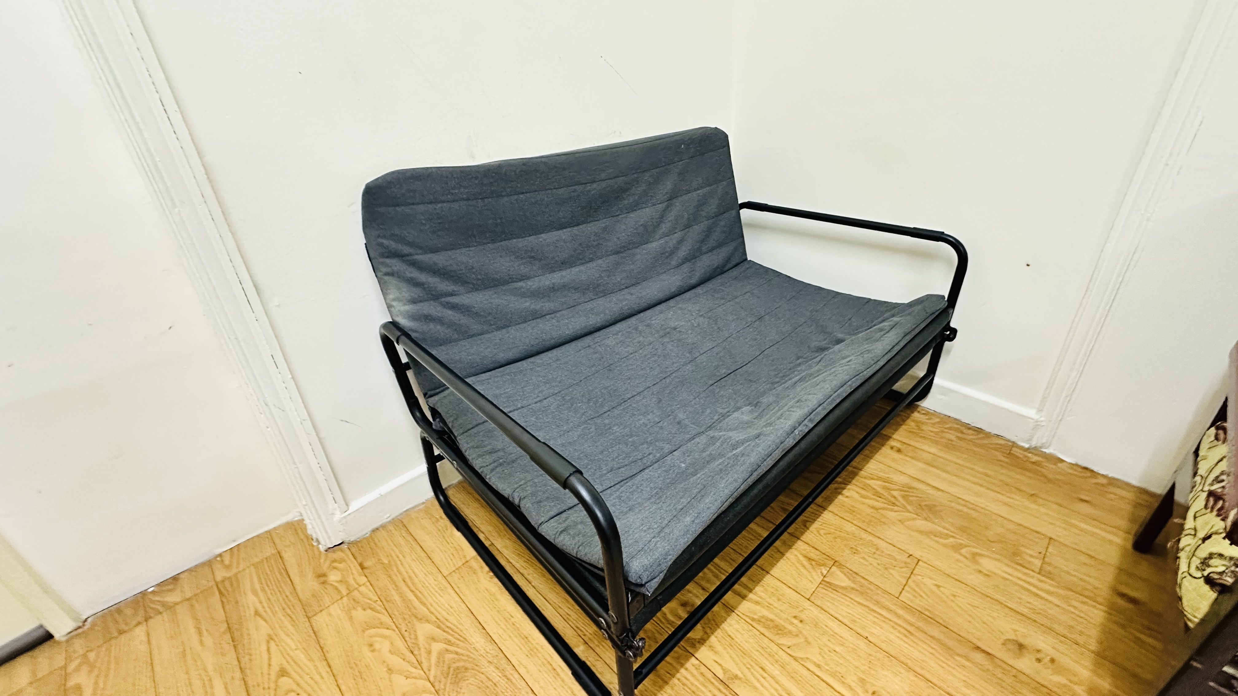 Wooden chair with cushion for sale - Image 4