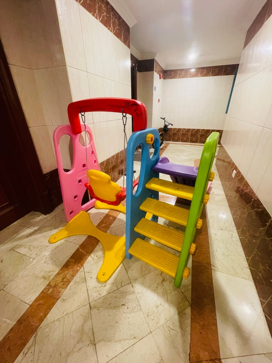 IKEA INDOR PLAY SET (slide and swing) - Image 1