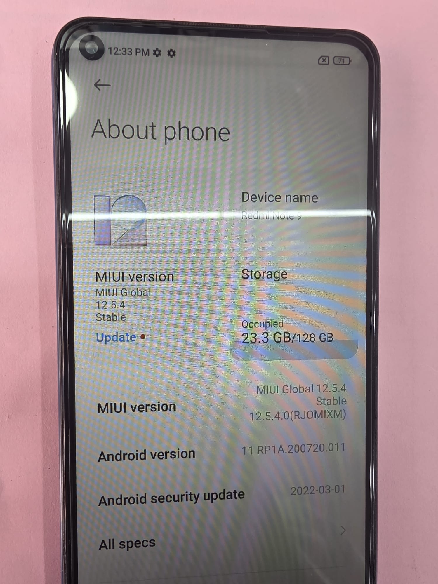 Redmi Note 9 Mobile Phone Urgent Sale - Image 3