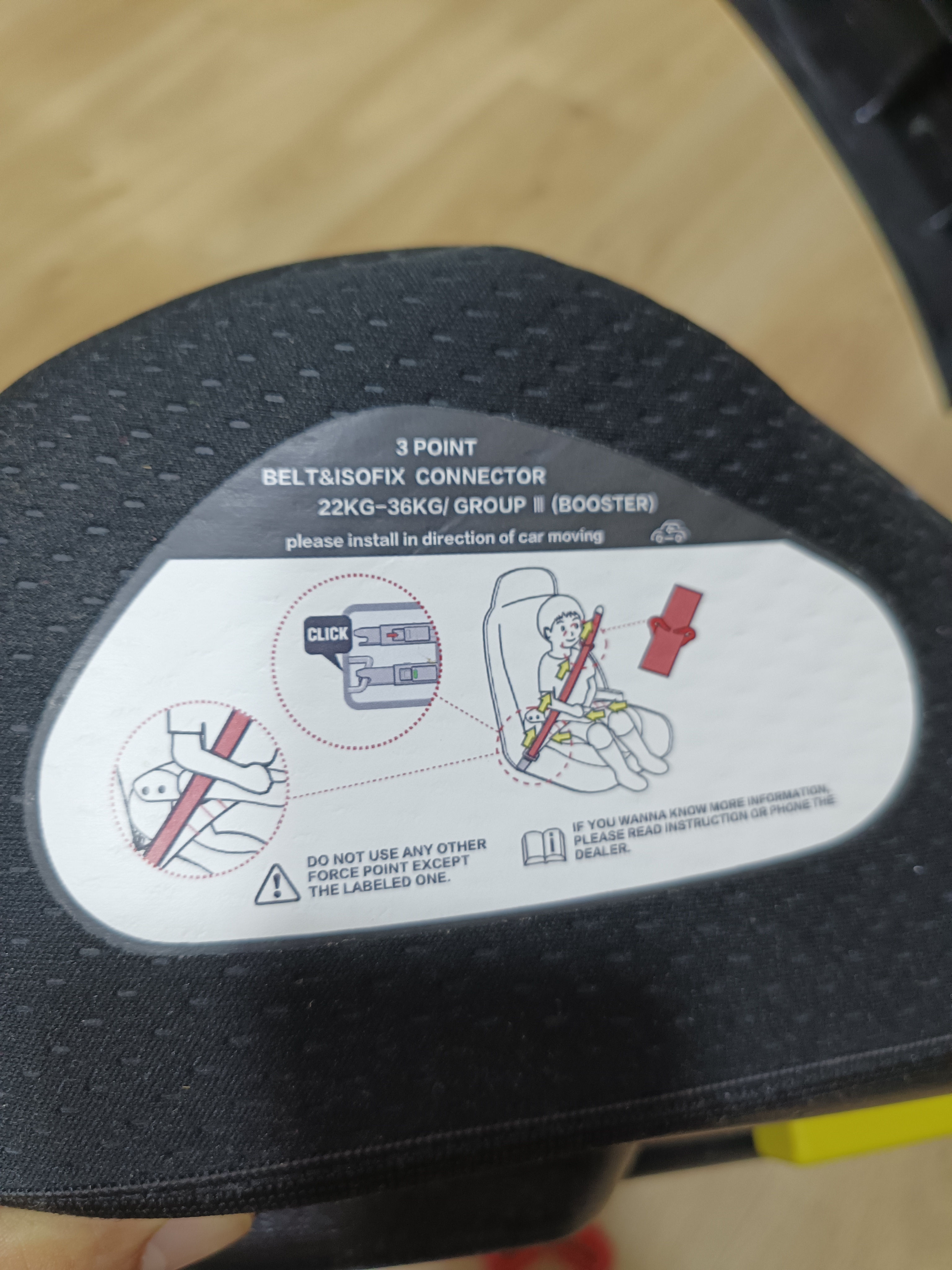 Booster car seat - Image 3