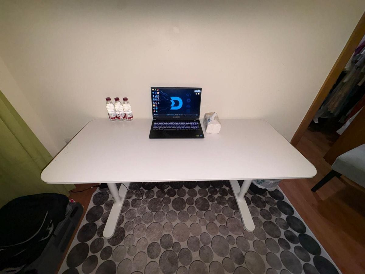 Study computer desk and chair - Image 3