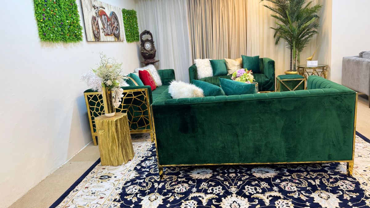 Brand new conditions midas brand luxurious 7 seater 3+2+2 sofa set - Image 6