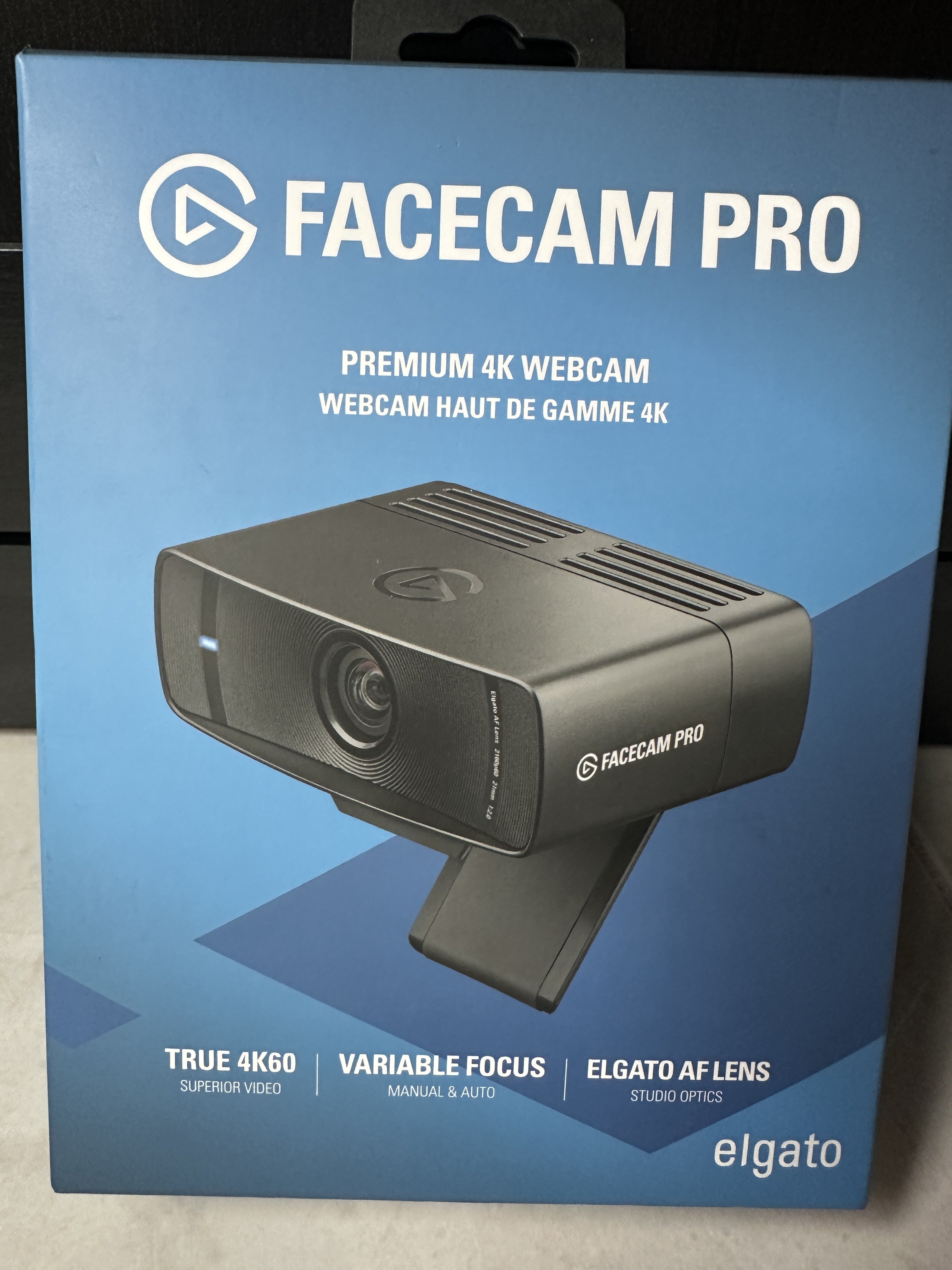 Elgato Facecam Pro - 4K60 Webcam - Black - Image 3