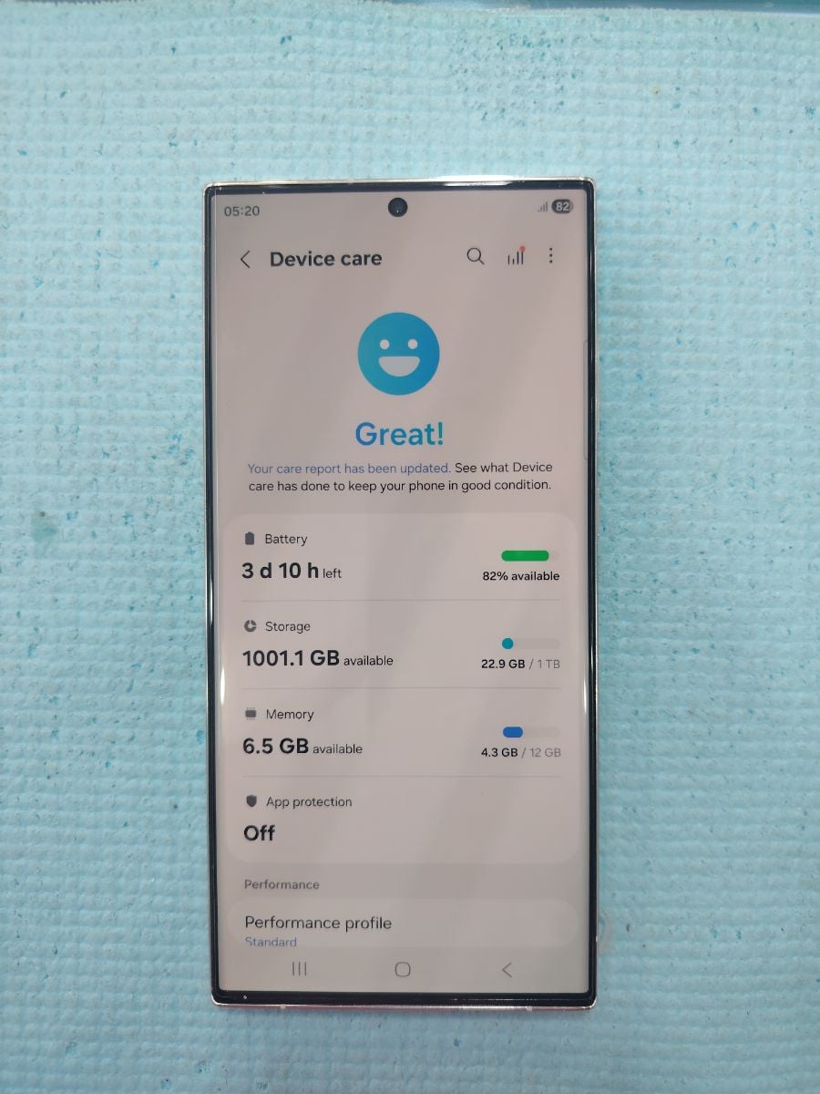 Galaxy S23 ultra 1tb cream color - Image 5