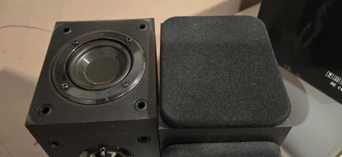 Monoprice Premium Immersive Satellite Speakers - Pair, 3 Inch Woofer, 3/4Inch  - Image 3