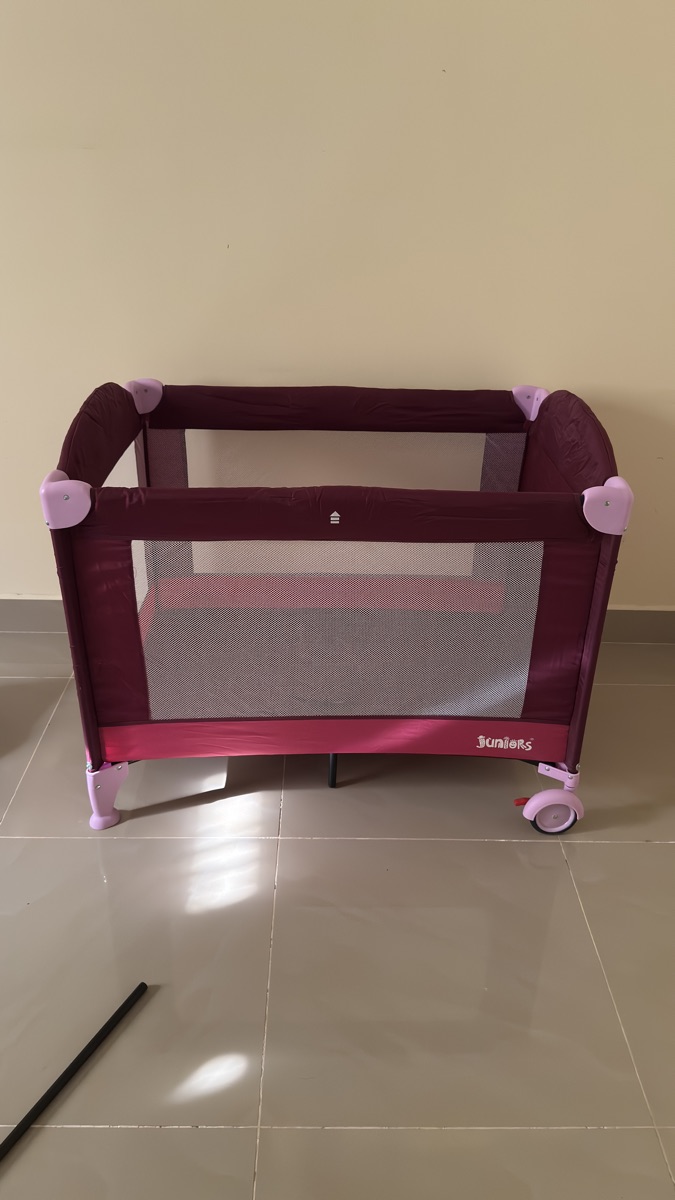 3 items - Automatic Joie Serina Swivel Baby Swing, Baby Walker and Playpen - Image 7