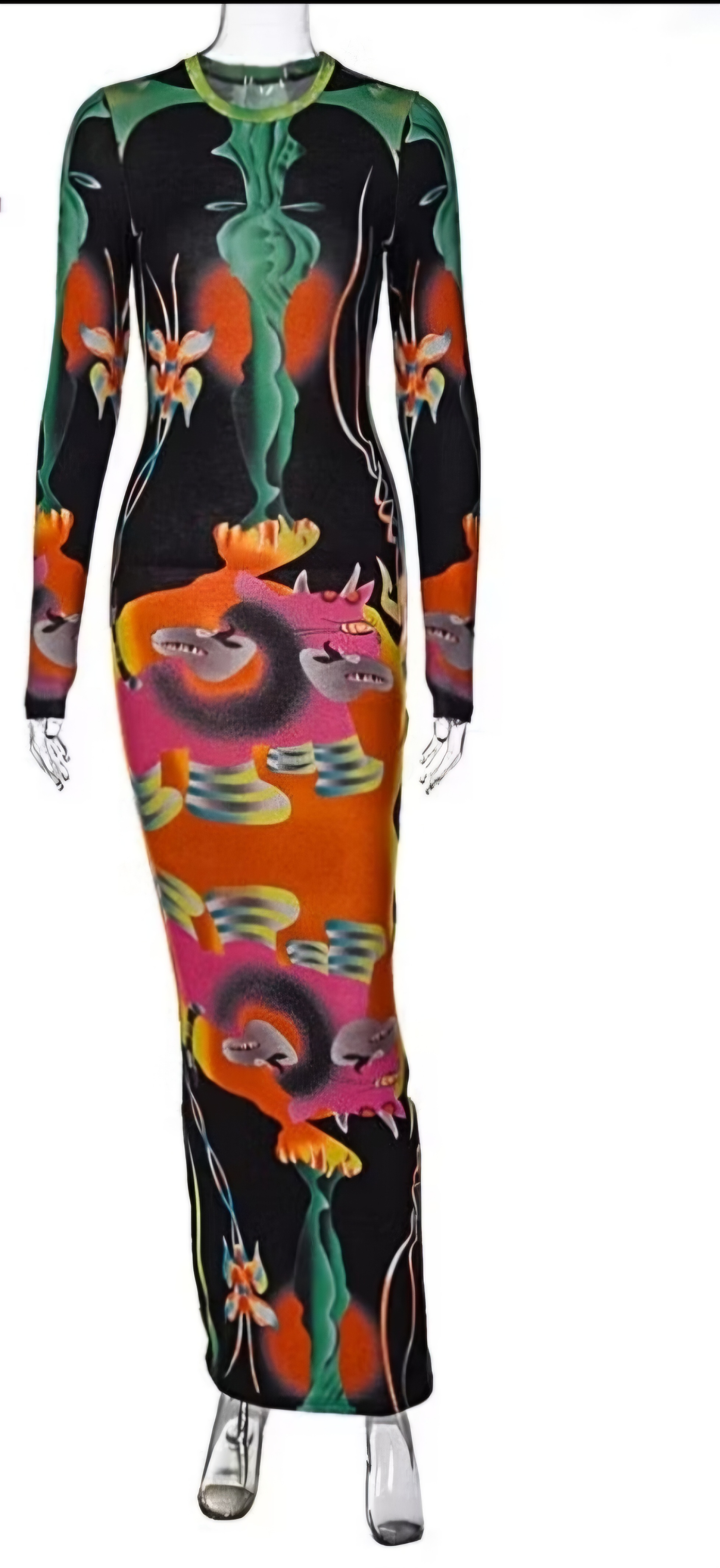 Bodycon maxi dress - Image 1