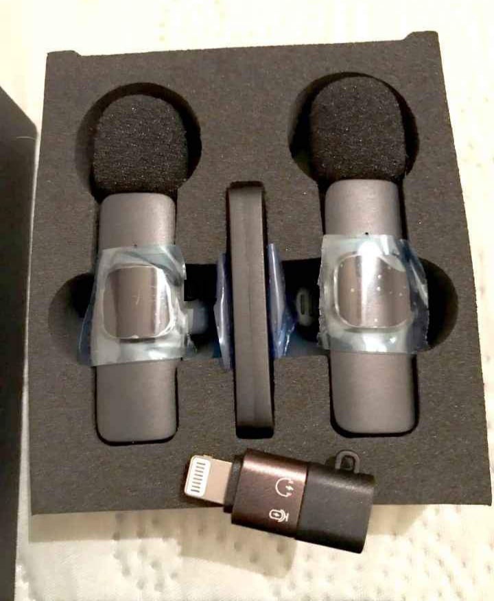 Wireless Mic Dual iPhone+Android Type C - Image 1