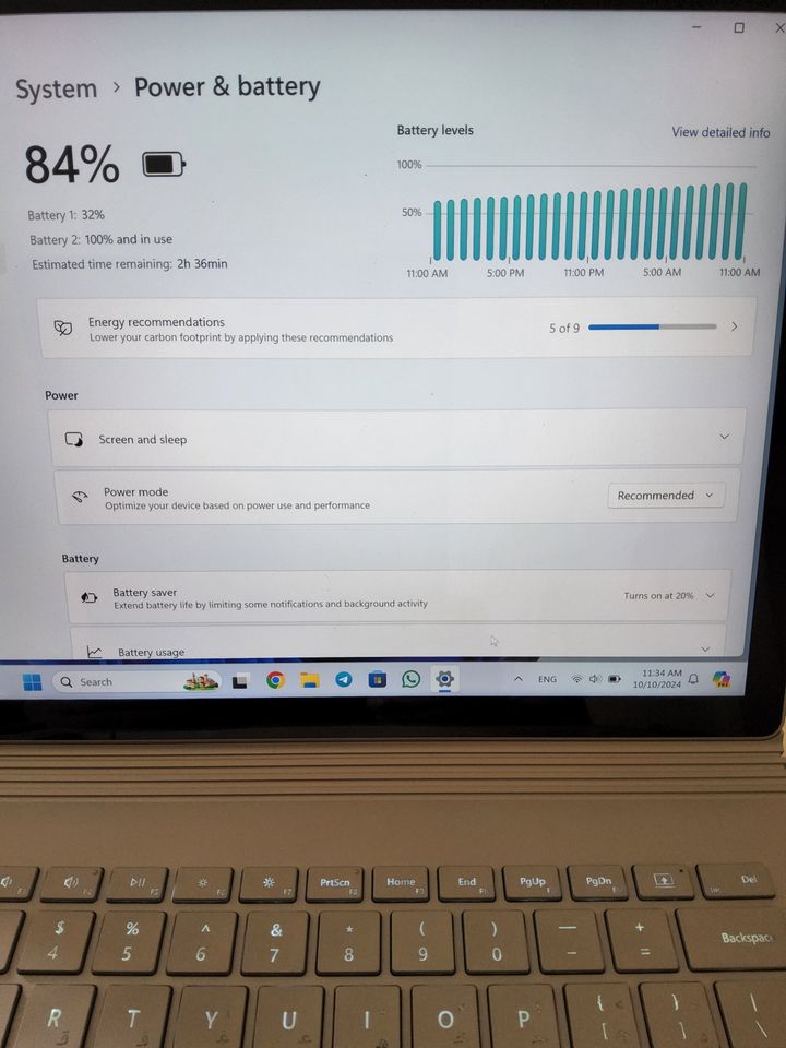 Surface book 3 i5 10th 8Gb ram 2 VGA Cards detachable touch 13.5 - Image 8