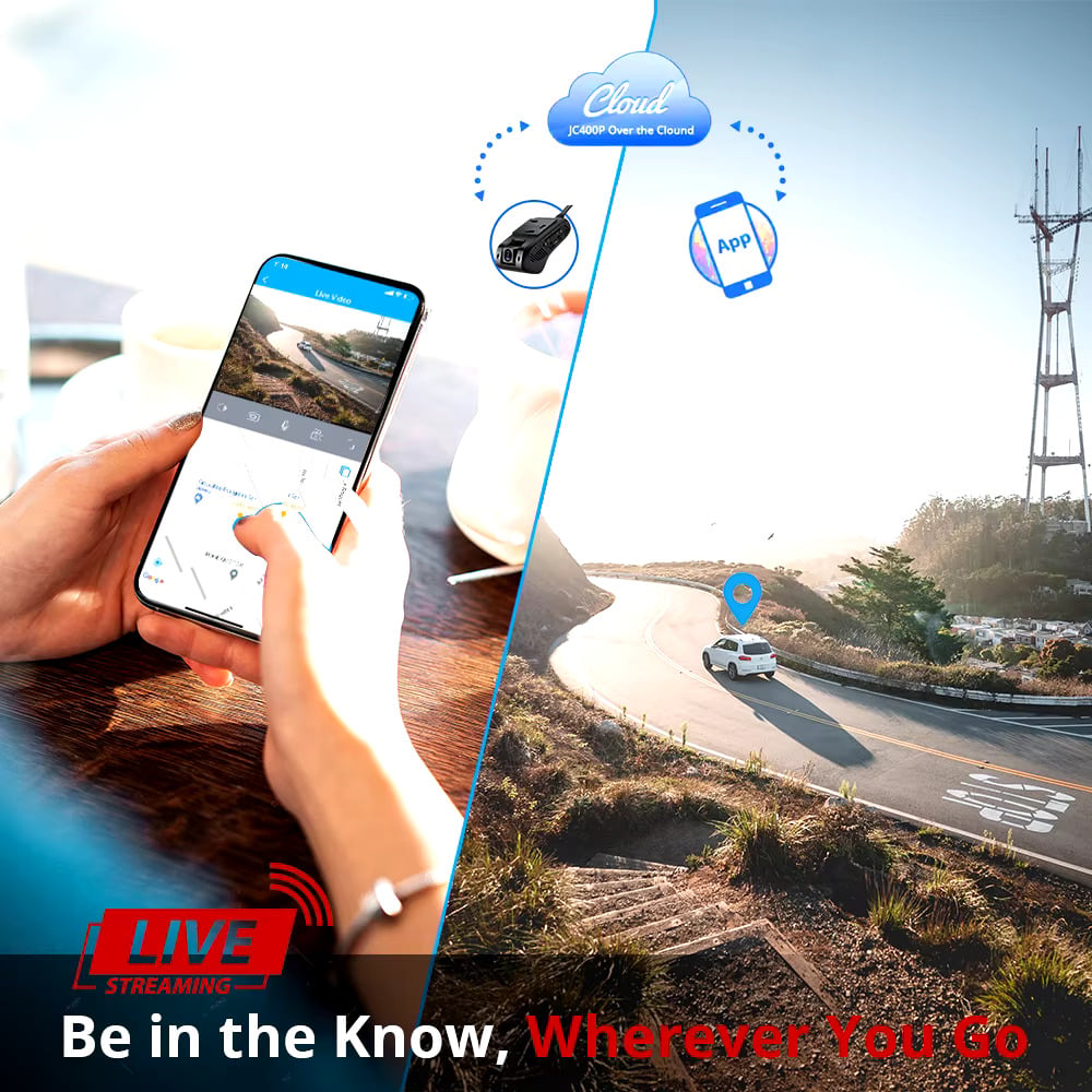 jimi jc400p 4g car dashcam  - Image 2