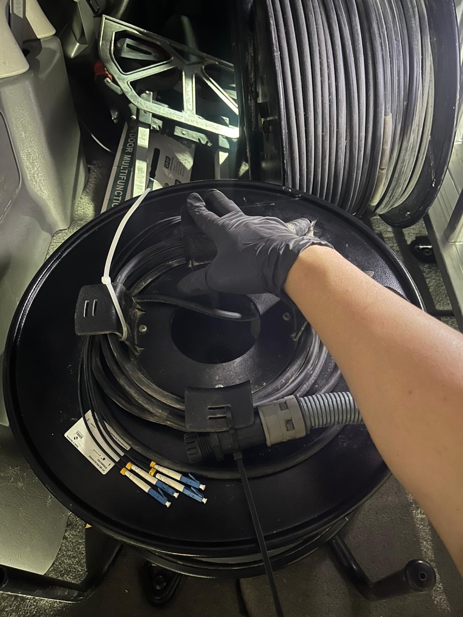 2 QTY Drum Roll of 4 Ch SingleMode Tactical Fiber 250Meters - Image 7