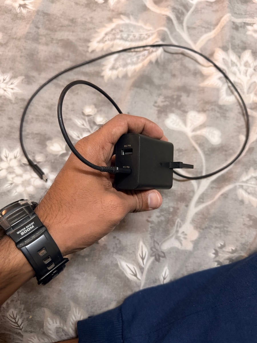 Samsung 35W PD Power Adapter Duo EP-TA220 - Black with Original cable - Image 1