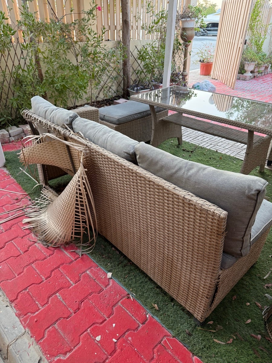 Outdoor Seating Set for Sale - Image 3