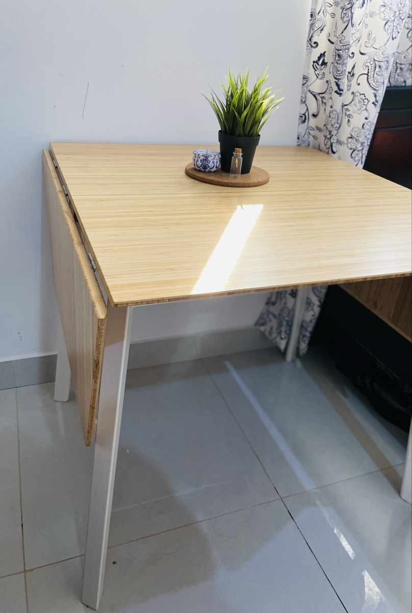 Ikea Drop Leaf dining table  for sale.Very Less used (like brand new) - Image 2
