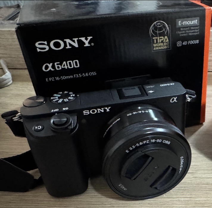 Sony A6400 + 16-50mm Kit Lens – Very Good Condition – Doha - Image 1