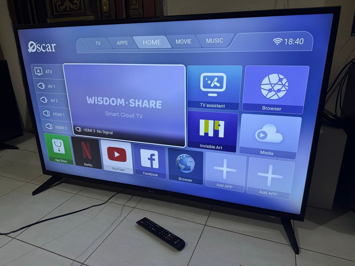 Oscar 55 inch Android tv - Image 1
