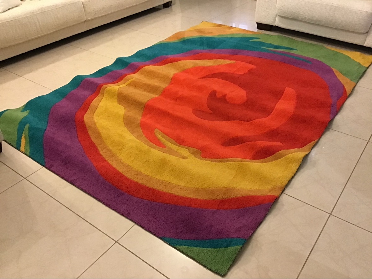 HOME CENTER used living room / bed room carpet multi color (160x225 cm) - Image 1