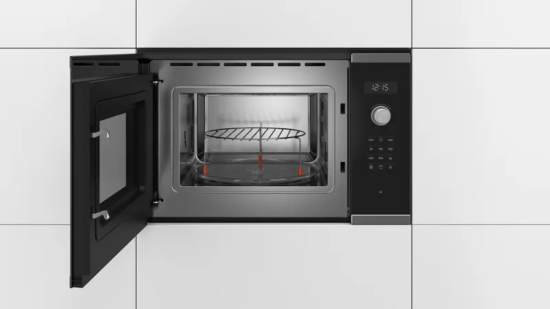 Bosch Series 6 Built-in Microwave 59x38 cm, Stainless Steel, BEL554MS0M - Image 3