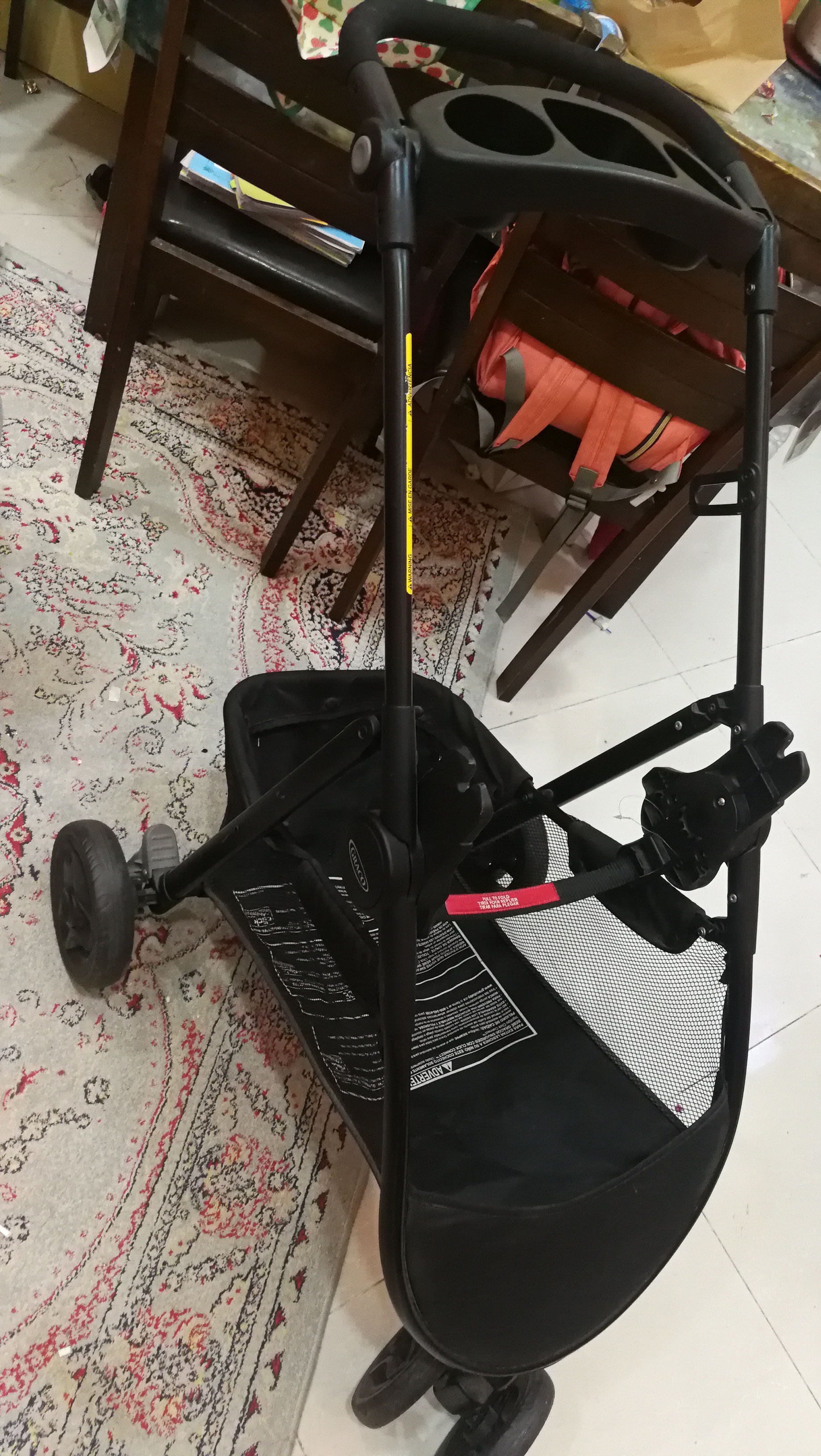 Graco stroller with car seat - Image 2
