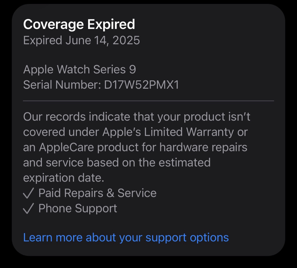 Apple watch Series 9 45mm blue for sale - Image 3