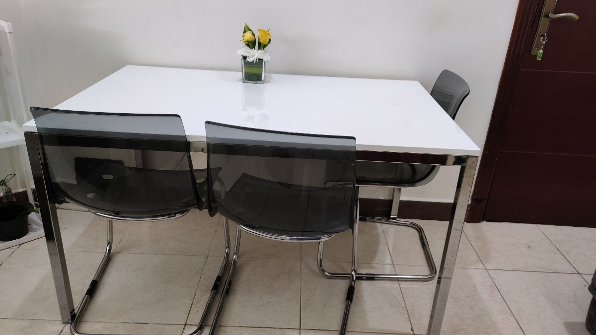 Dining table+3 chairs - Image 4