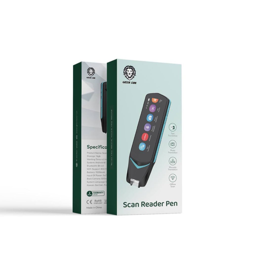 Brand New - Green Lion Scan Reader Pen - Black - Image 1