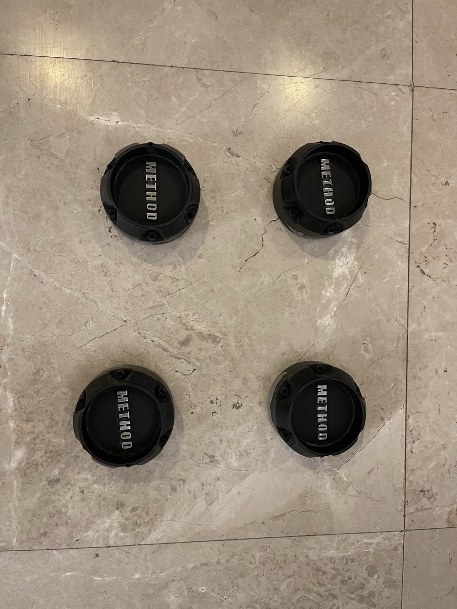 Method Wheel cover center caps x4 or set of 4 - Image 1