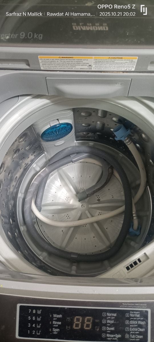 LG 9 KG top load washing machine for sale - Image 4