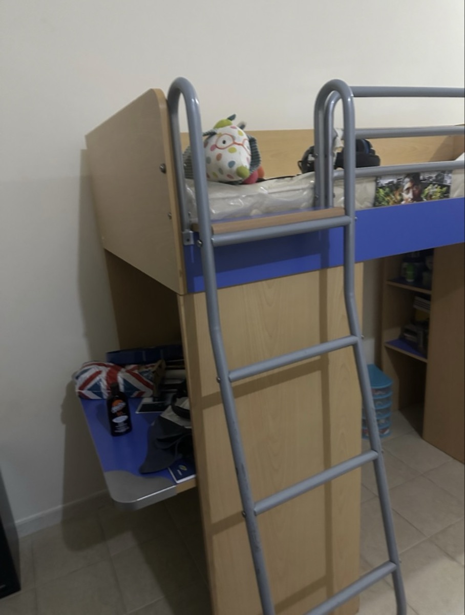 Bed, Mattress, Closet and Desk - Image 4