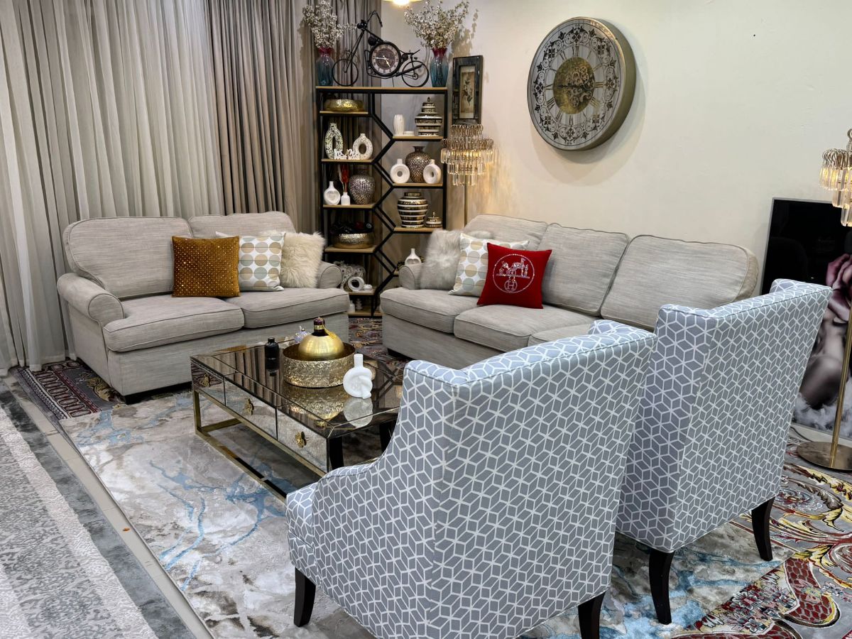 Brend new {HOME CENTER  } sofa set  for sell good condtion  call or what's app  71532454 - Image 5