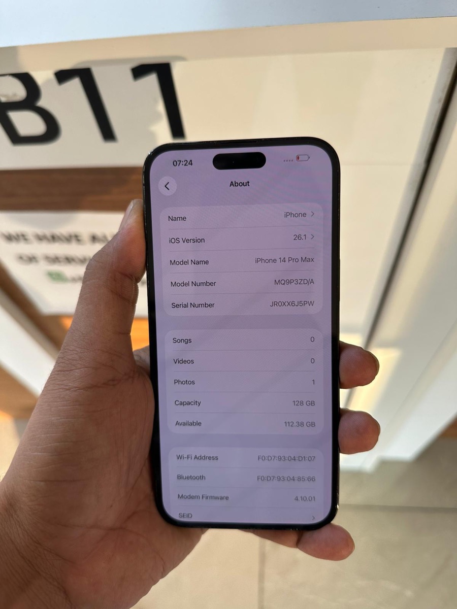 I PHONE 14 PRO MAX 128GB - Image 1