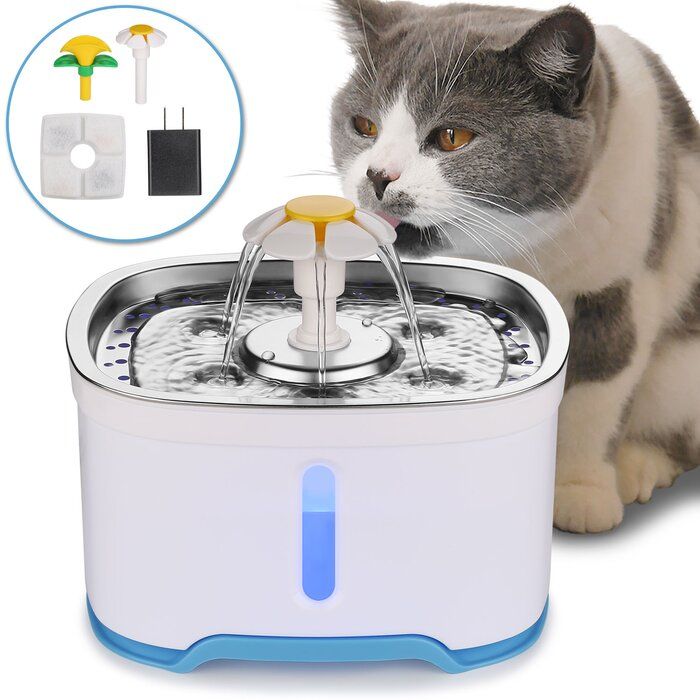 Cat and dog water function with LED light - Image 1