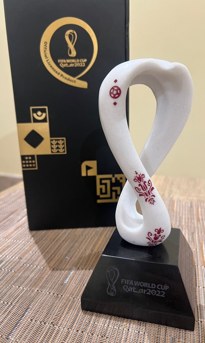 Fifa World Cup Marble Emblem Statue - Image 2
