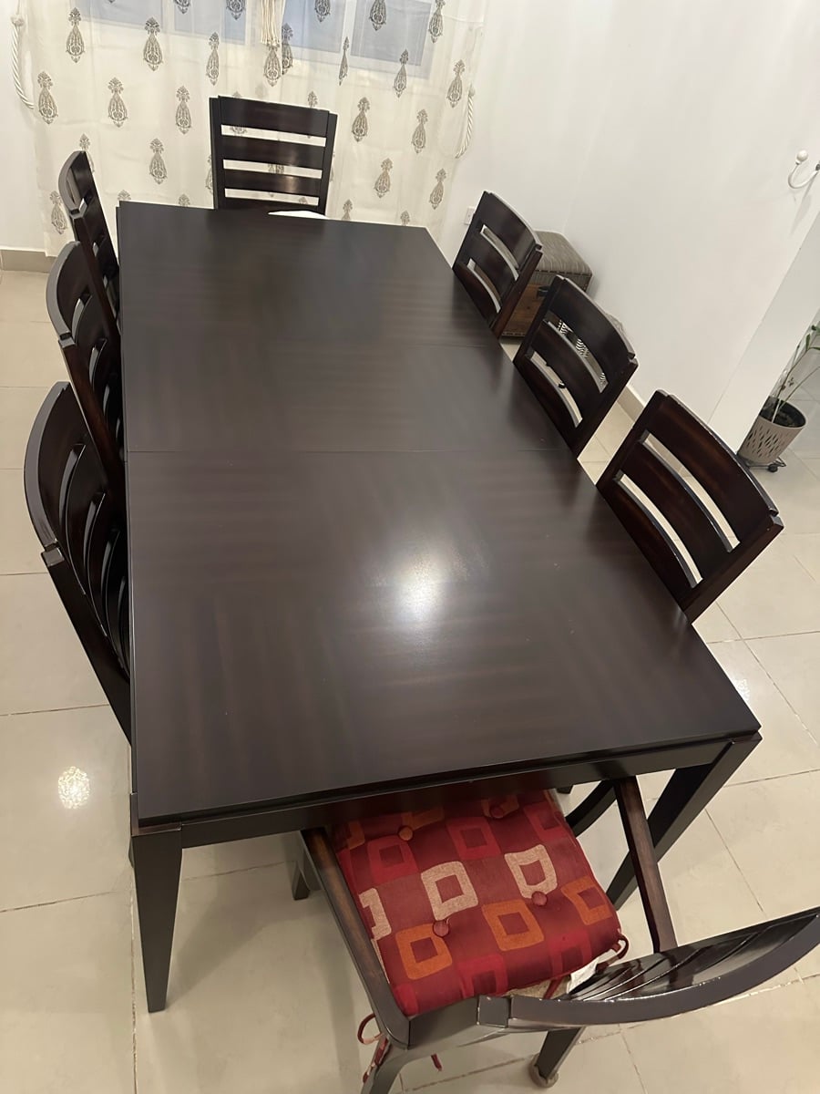 8 Seater Dining Table and chairs - Image 4