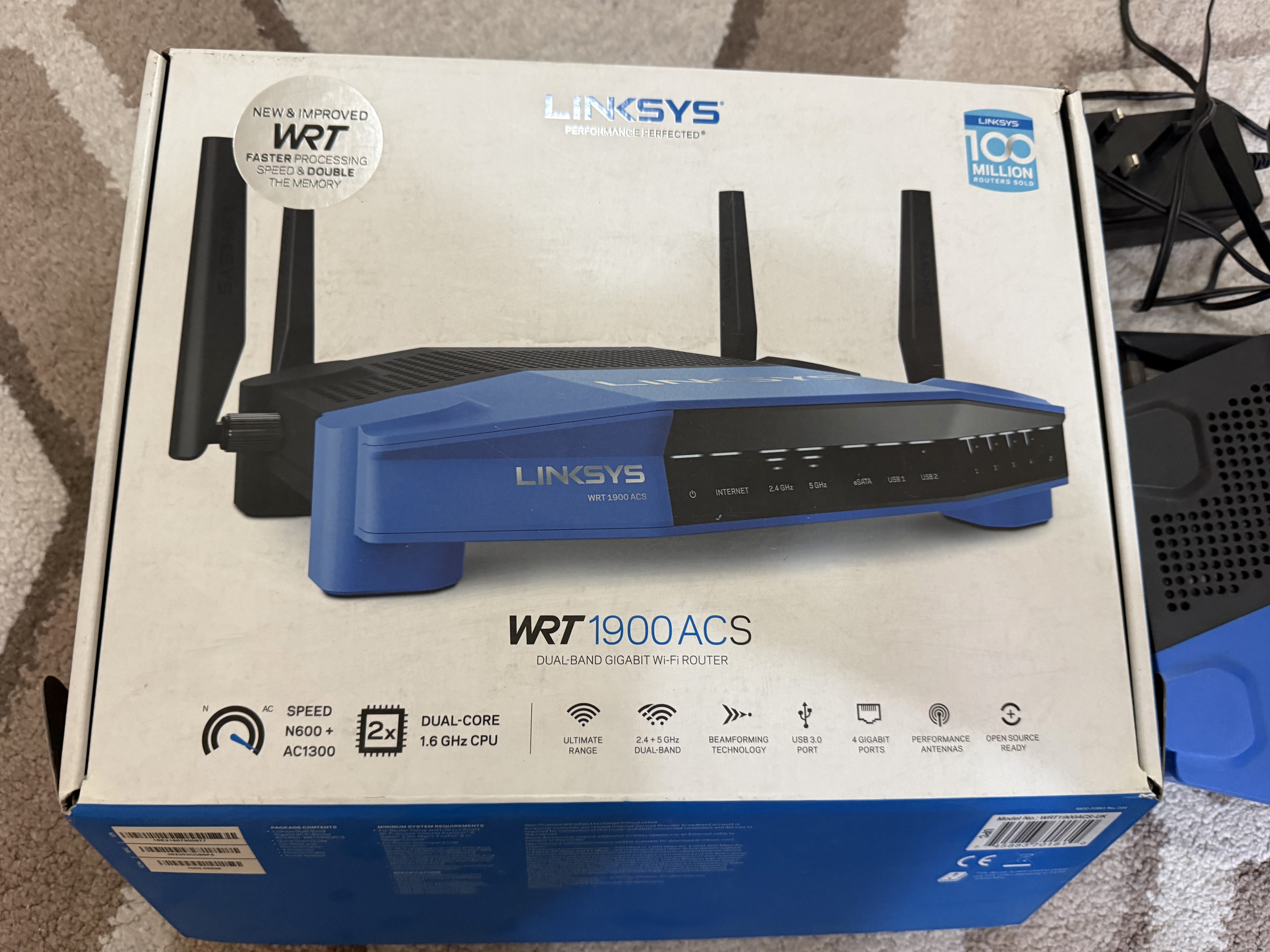 Used Linksys Router WRT1900 ACS - Image 4