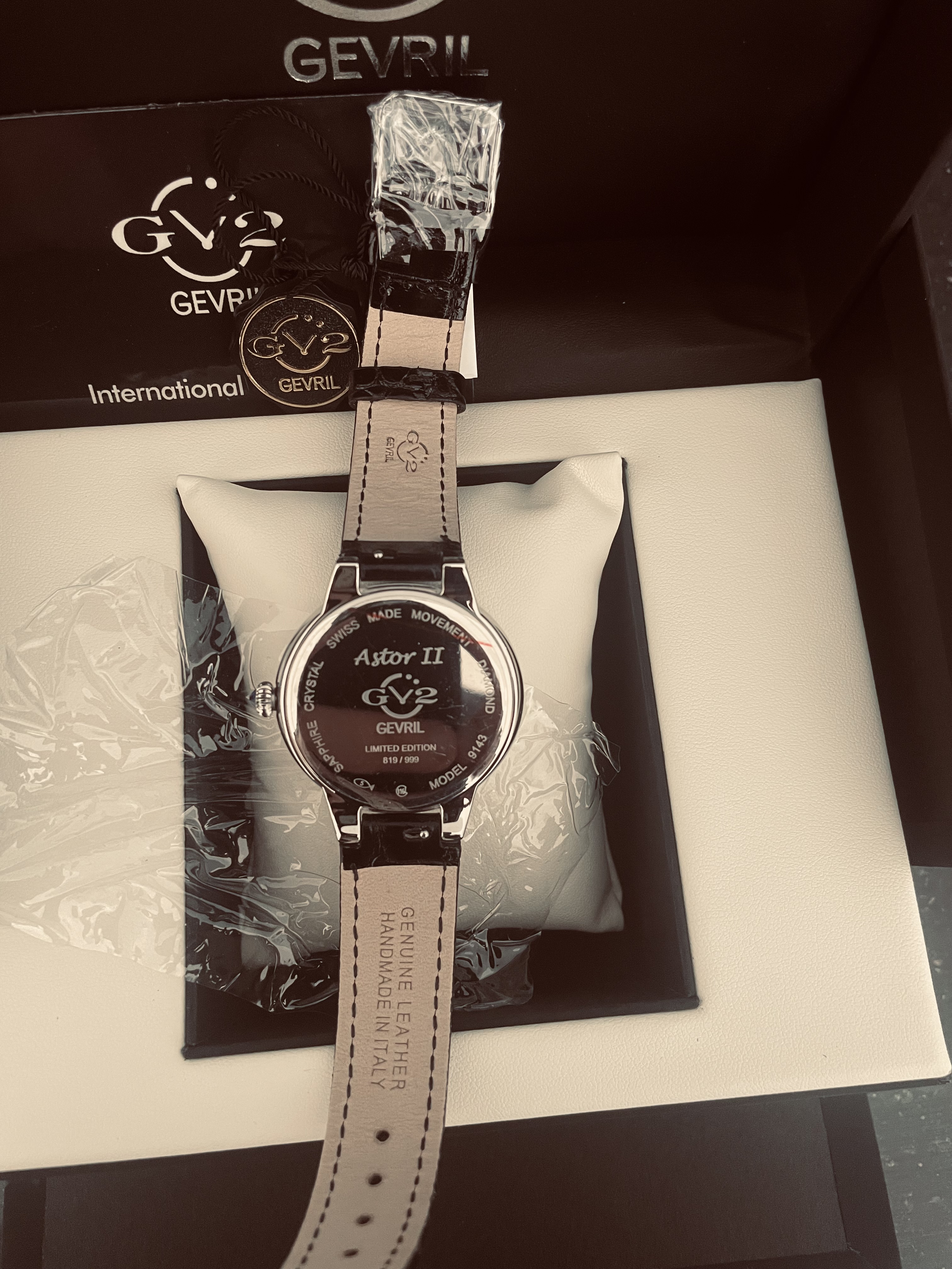 New Swiss Made GV2 Gevril Astor II Diamonds  - Image 4