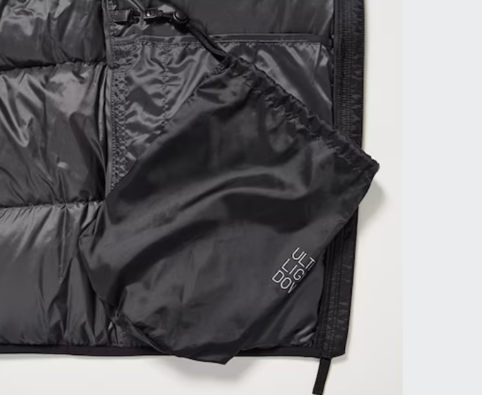 Brand New UNIQLO Ultra Light Down Gilet (SIZE Large) Black - Image 2