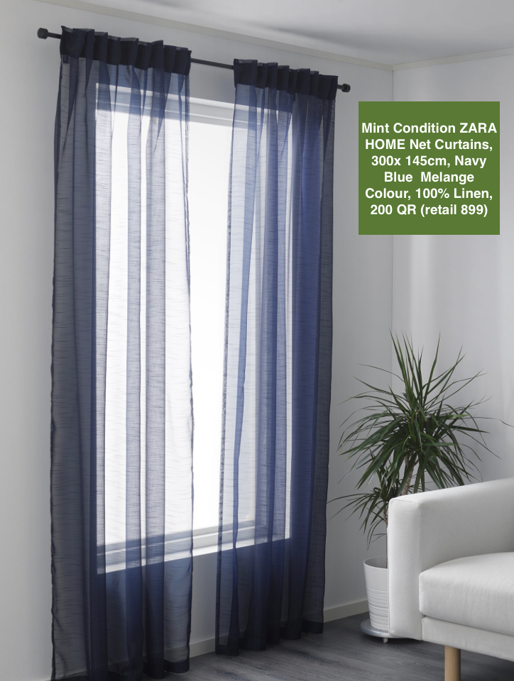 SANELA IKEA Blachout Curtains and ZARA HO<E Net Curtains. Prices on Photos - Image 3