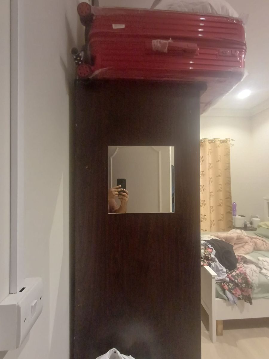 Spacious Wooden Wardrobe with Multiple Drawers – Excellent Condition - Image 2