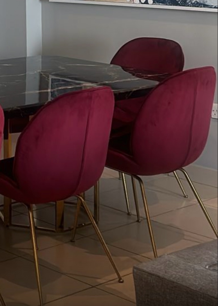 8 Dining chairs - Image 2
