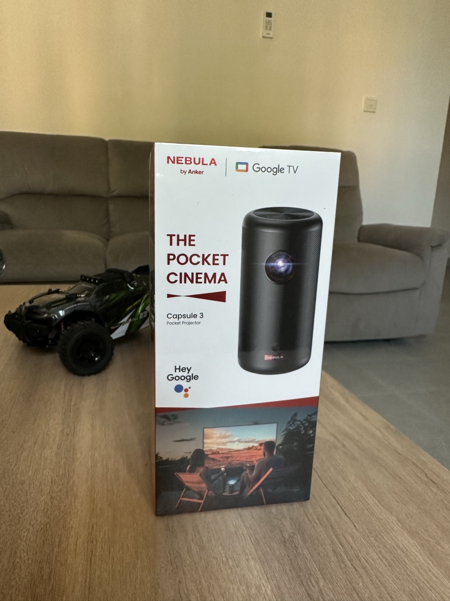 NEBULA - The Pocket Cinema (Portable Google TV Projector Licensed by Netflix) - Brand new !!! Sealed pack - Image 2